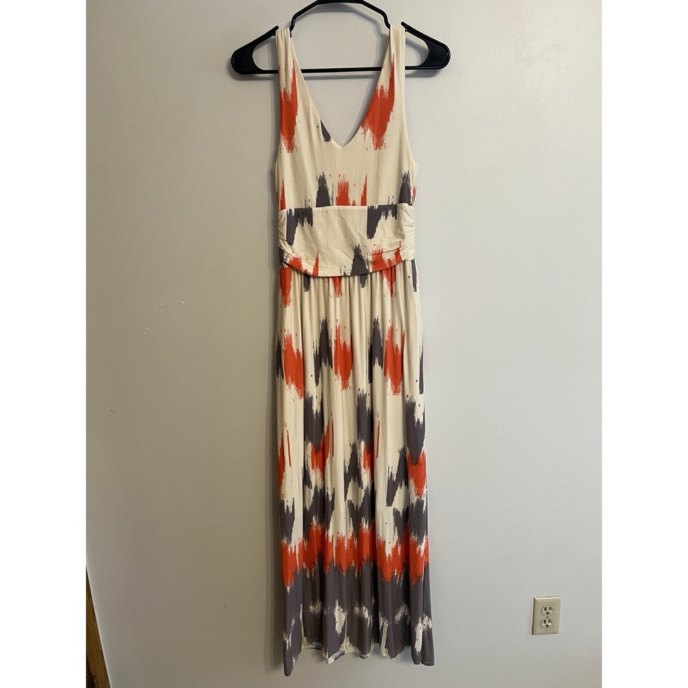 Maeve Anthropologie Sleeveless Jersey Lined Maxi Dress Size Small Stretch - Picture 5 of 6